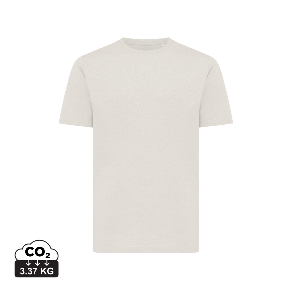 T-shirt en coton bio unisexe à personnaliser Sierra Iqoniq Ivory White